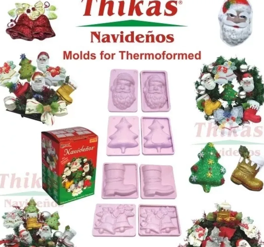 Sale SUPER OFERTA **70%** Navideños. Moldes para termoformados Herramientas Para Modelado