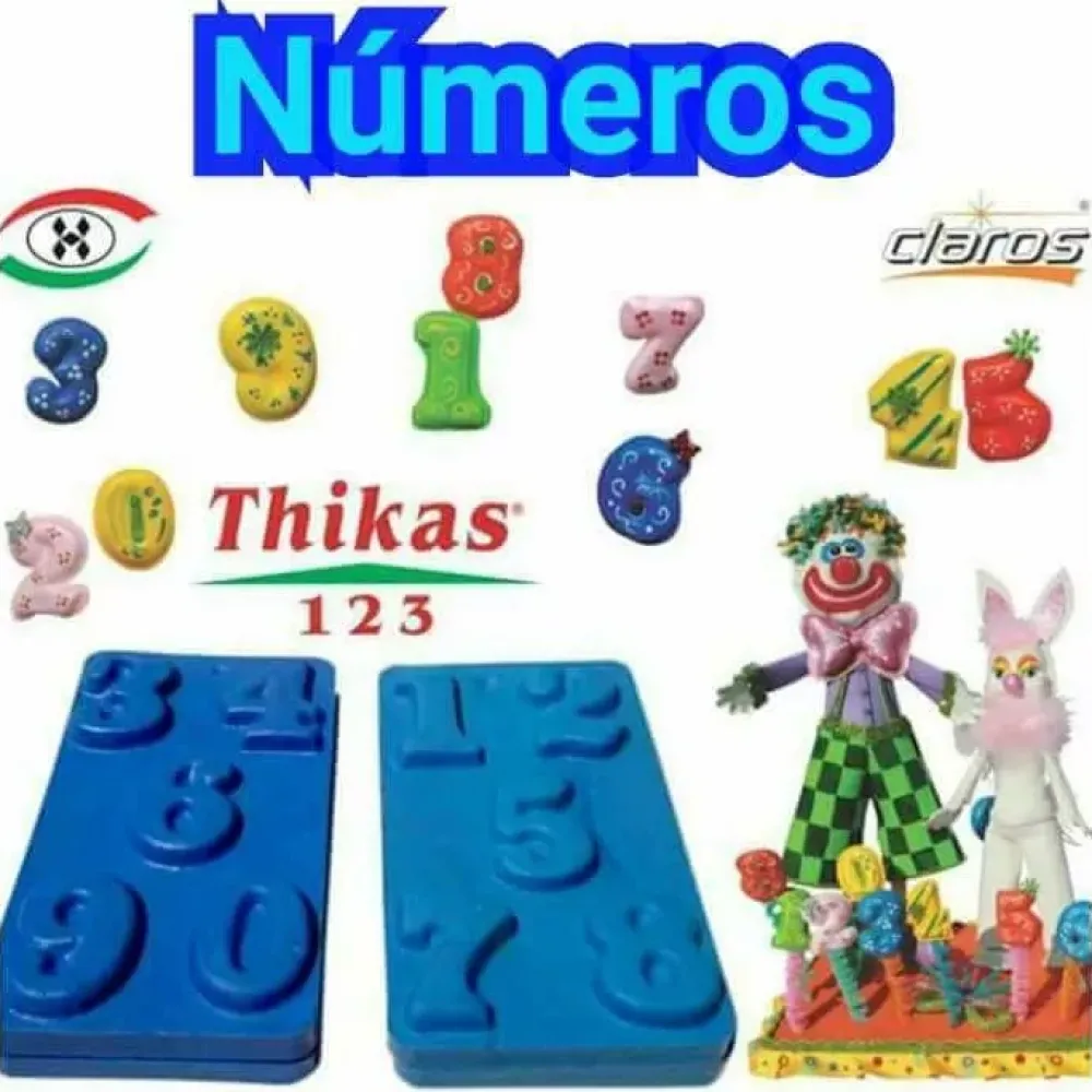Clearance SUPER OFERTA **70%** Números Moldes para termoformados Herramientas Para Modelado|Pastas Moldeables