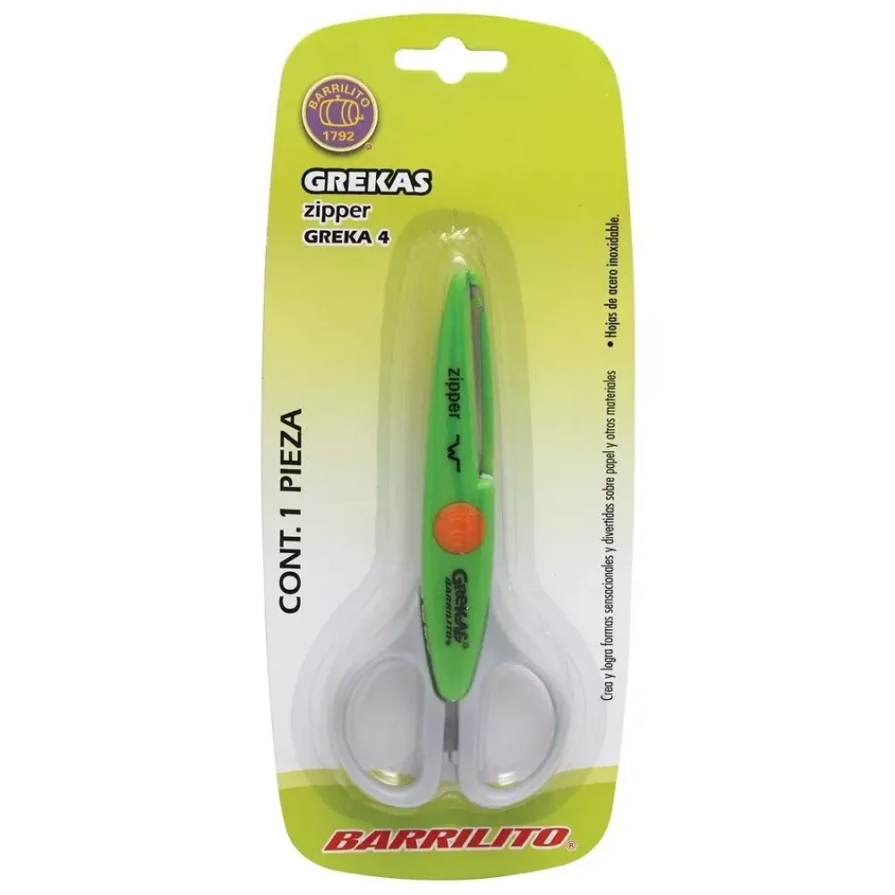 Clearance SUPER OFERTA **40%** Tijeras Zipper Grekas Herramientas De Corte|Goma Eva Fofuchas