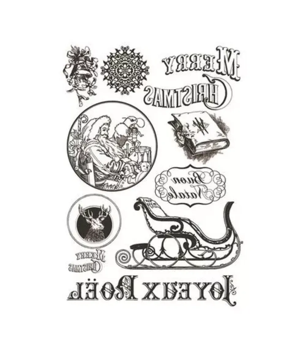 Online SUPER OFERTA **30%** Transferencia Noël Decoupage