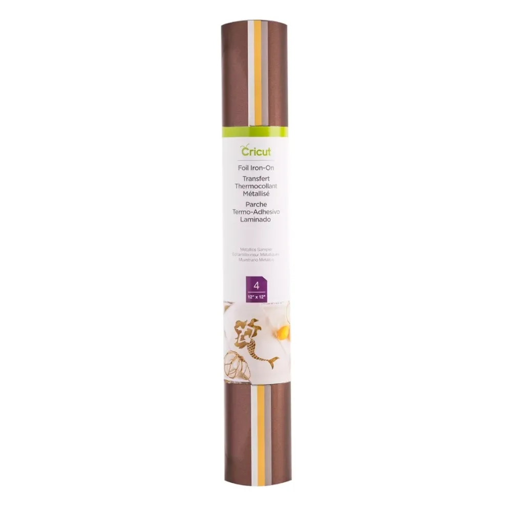 Clearance SUPER OFERTA **40%** Vinilo Iron On Termotransferible Foil Metálicos 30x30cm Silhouette