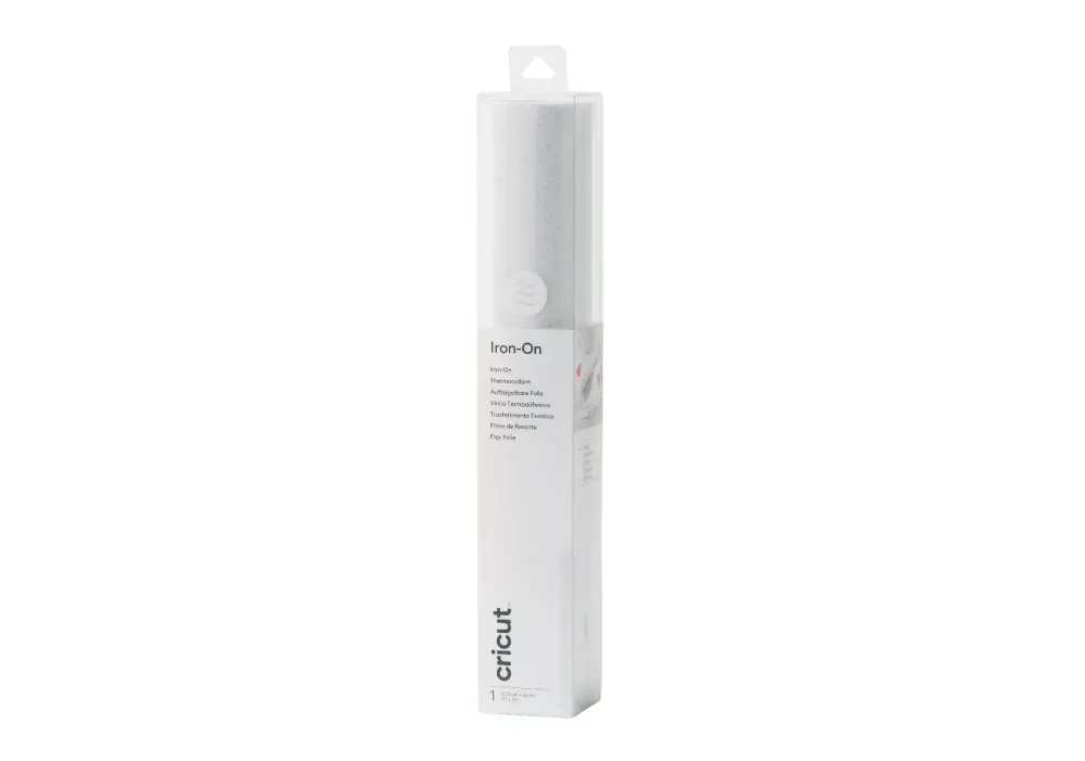 Discount SUPER OFERTA **40%** Vinilo Iron On Termotransferible Glitter Blanco 30x48cm Silhouette