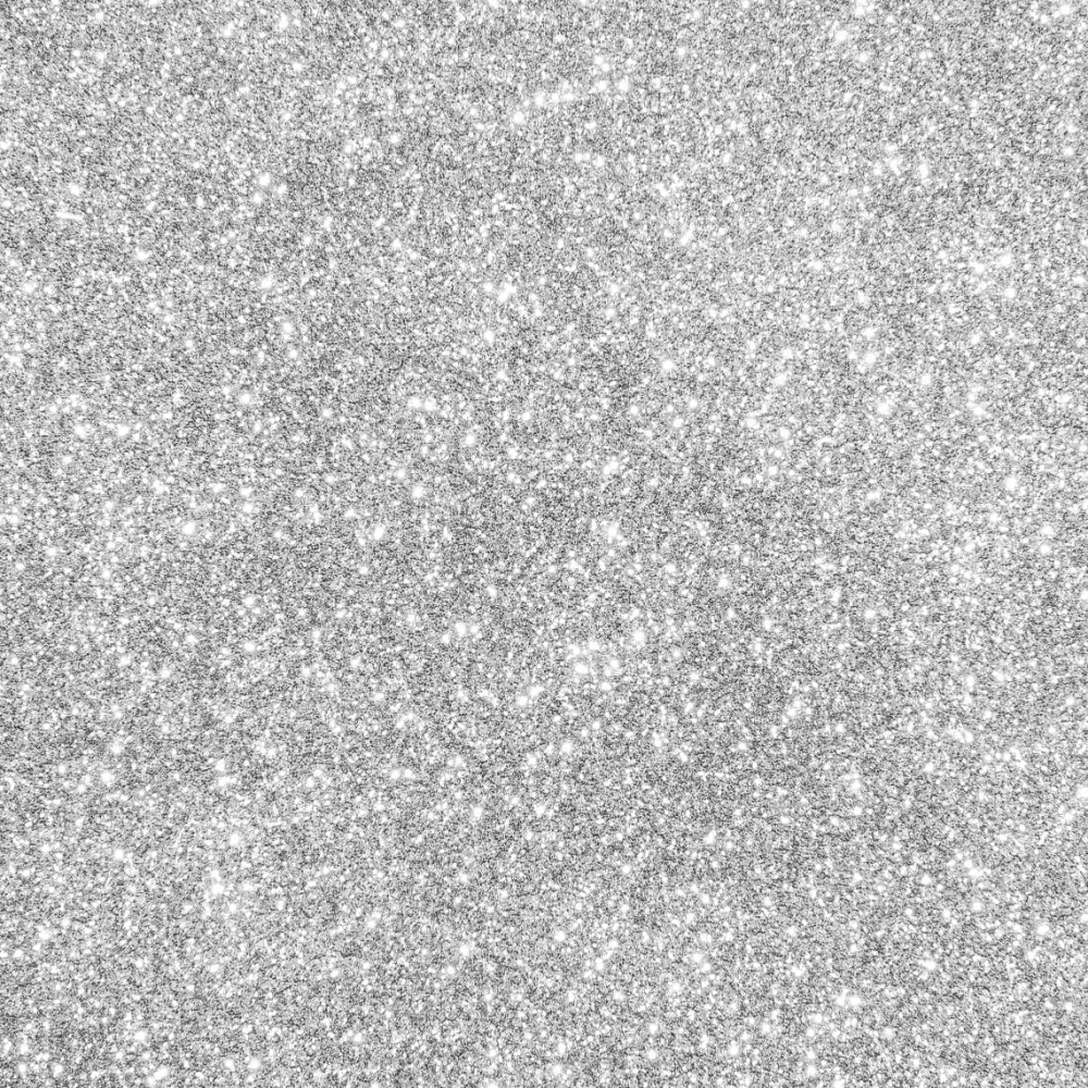 Hot SUPER OFERTA **40%** Vinilo Smart Iron On Termotransferible Glitter Plateado Joy 13x48cm Silhouette