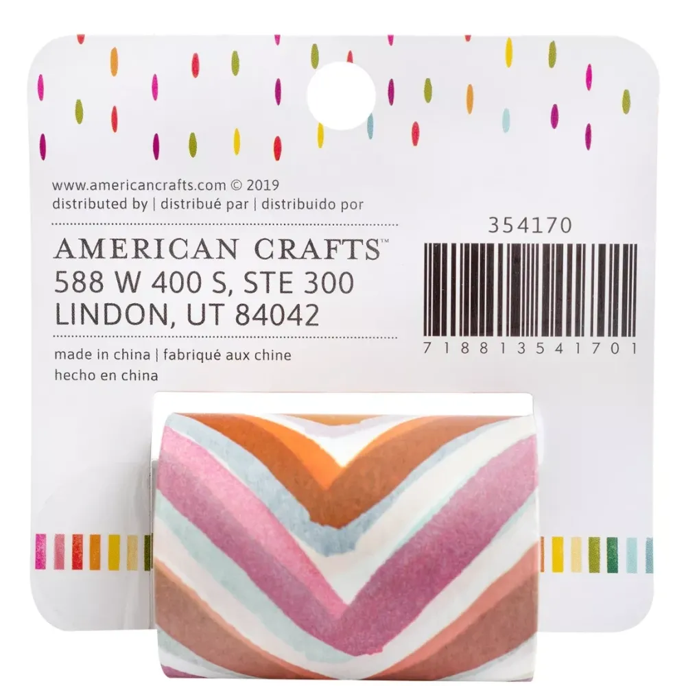 New SUPER OFERTA **40%** Washi tape extra grande Slice of Life Amy Tangerine Decoupage