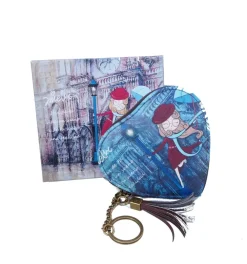 Clearance SUPER OFERTA **25%**Monedero corazón Amelie París Vintage Organización
