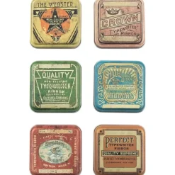 Hot Tapas Metálicas Tin Tops Idea-Ology Tim Holtz Organización