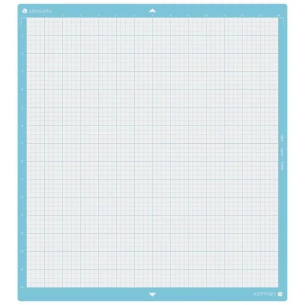 Best Tapete de corte Adhesivo Ligero 14"x15" Cameo Plus Silhouette