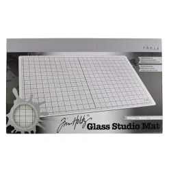 Discount Tapete de vidrio estudio blanco Glass Mat Tim Holtz Herramientas De Corte