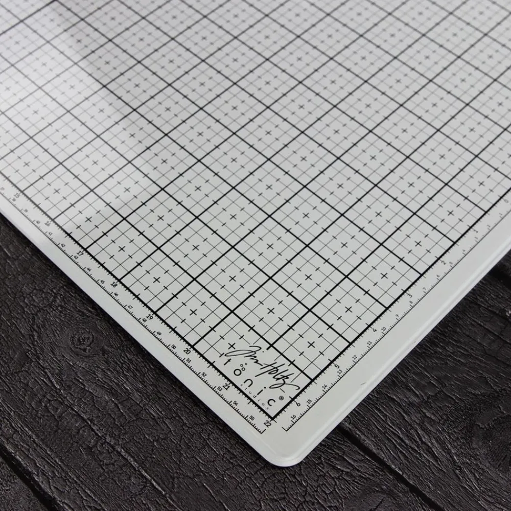 Discount Tapete de vidrio estudio blanco Glass Mat Tim Holtz Herramientas De Corte