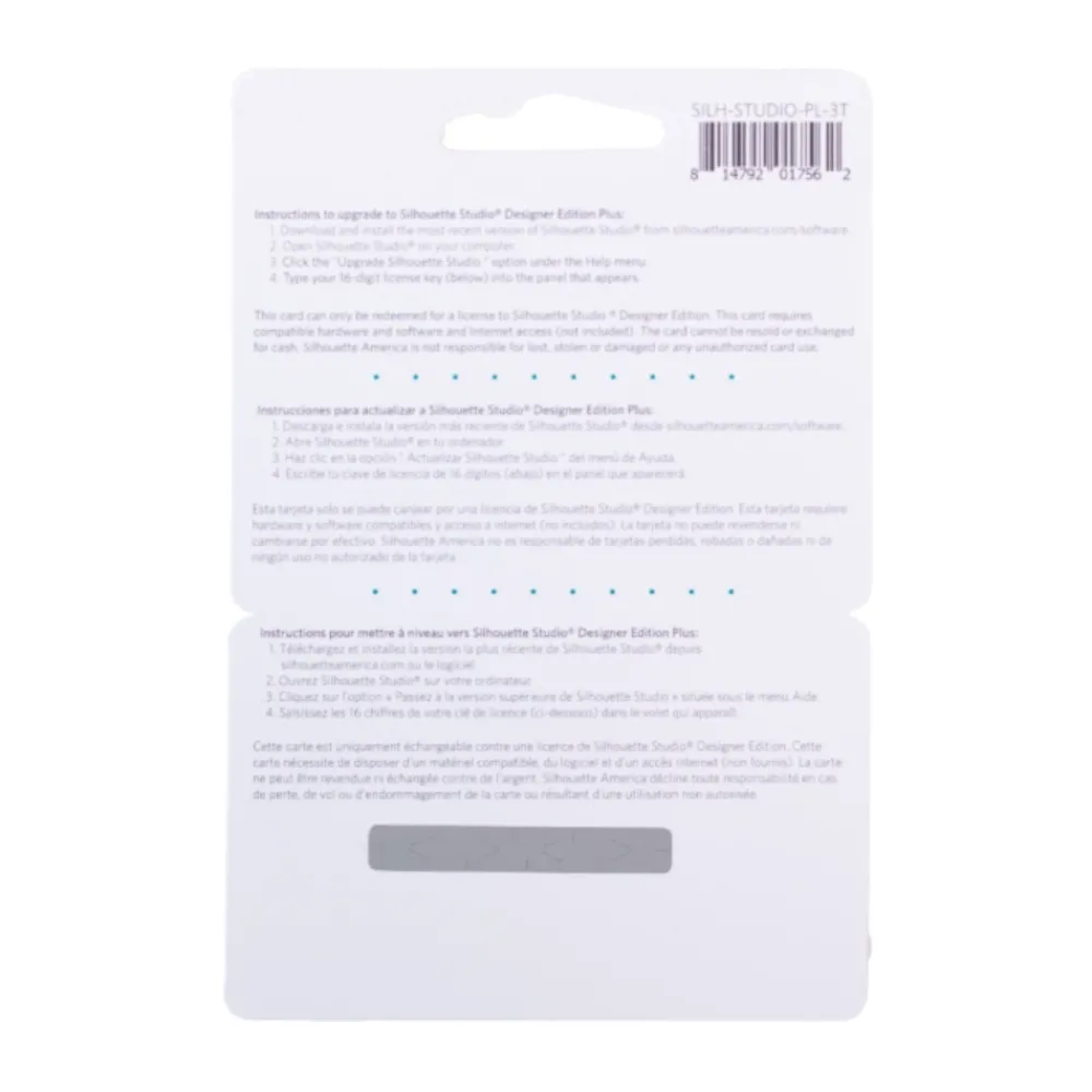 Clearance Tarjeta Studio Designer Edition Plus Silhouette
