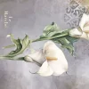 Tela de Encuadernar Calla Lily I La Vie en Fleurs 70x50cm Telas, Sedas Y Fieltro