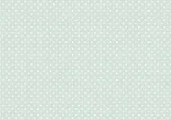 Discount Tela de Encuadernar Corazones Blanco Menta 70x50cm Telas, Sedas Y Fieltro
