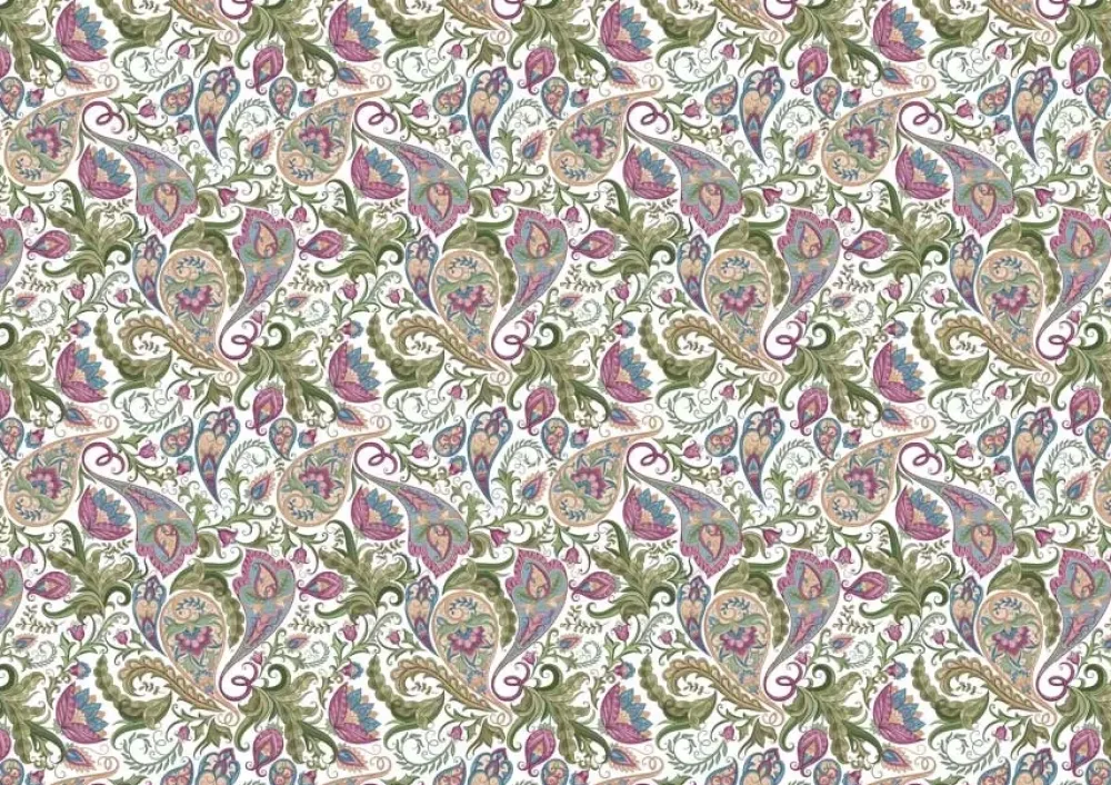 Clearance Tela de Encuadernar Green Parsley 70x50cm Telas, Sedas Y Fieltro