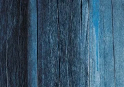 New Tela de Encuadernar Madera Azul 70x50cm Telas, Sedas Y Fieltro