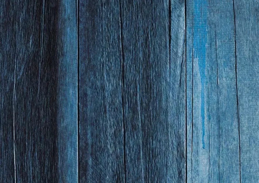 New Tela de Encuadernar Madera Azul 70x50cm Telas, Sedas Y Fieltro