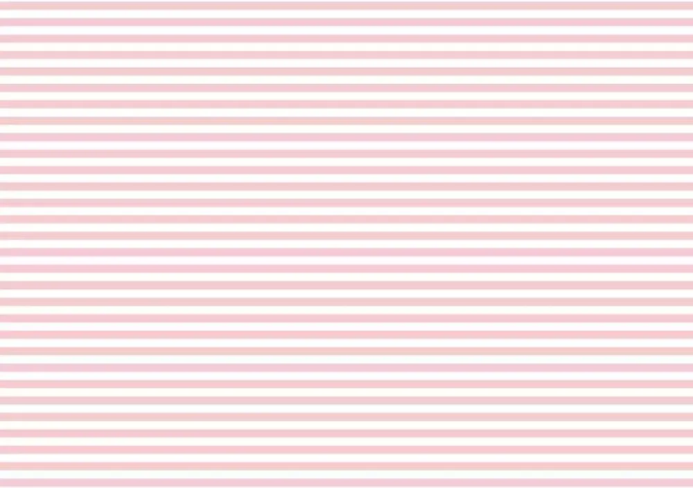 Hot Tela de Encuadernar Raya Rosa Bebé 70x50cm Telas, Sedas Y Fieltro