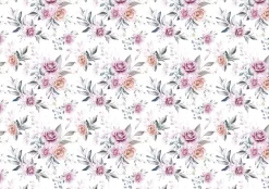 Tela de Encuadernar Roses Un Día Mágico 70x50cm Telas, Sedas Y Fieltro