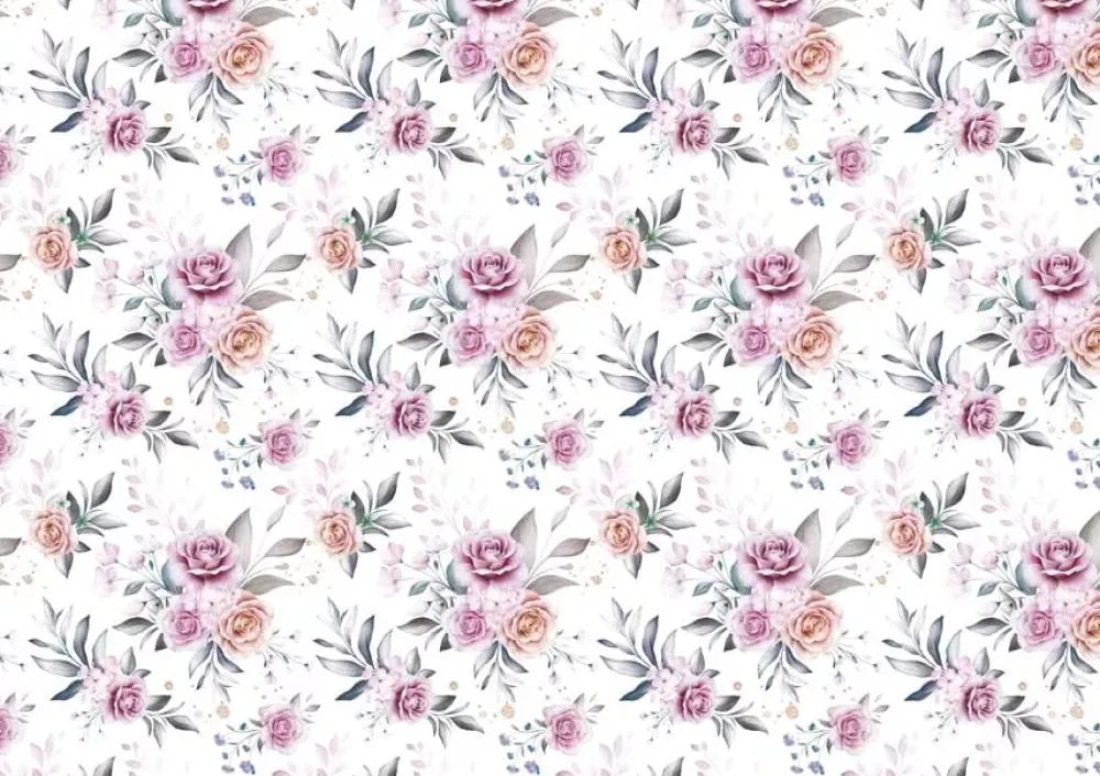 Tela de Encuadernar Roses Un Día Mágico 70x50cm Telas, Sedas Y Fieltro