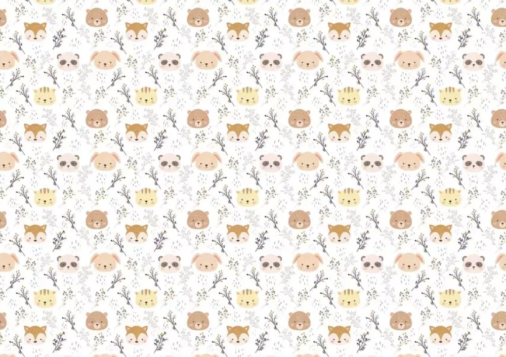 Discount Tela de Encuadernar Sweet Forest 70x50cm Telas, Sedas Y Fieltro