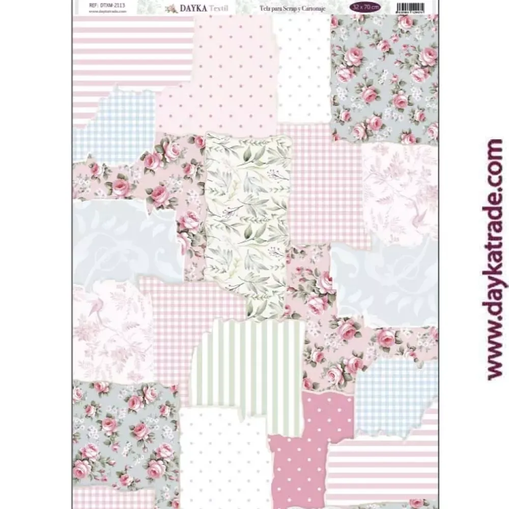 Best Tela DTXM-2113 Canvas Dayka 32x70cm Telas, Sedas Y Fieltro