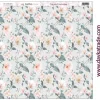 Online Tela DTXS-1015 Fondo Flores Dayka 30x30cm Telas, Sedas Y Fieltro