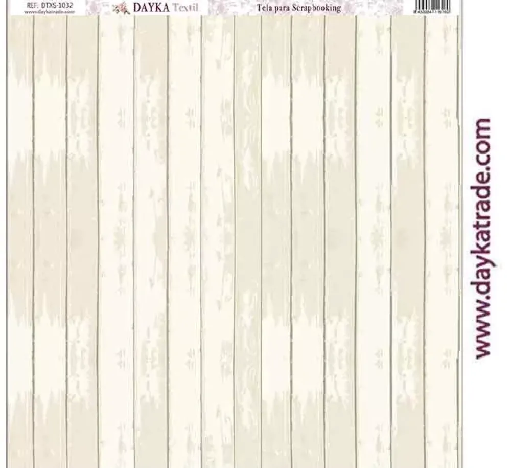 Clearance Tela DTXS-1032 Fondo Tabla Dayka 30x30cm Telas, Sedas Y Fieltro