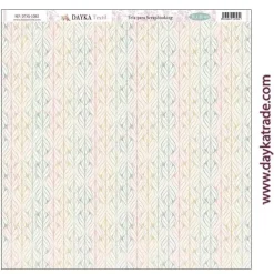 Discount Tela DTXS-1083 Geométrico En Comunión con la Naturaleza 30x30cm Telas, Sedas Y Fieltro