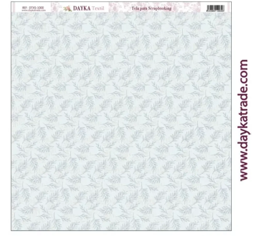 Sale Tela DTXS-1000 Hojas Hoy Es Mi Día Niño Dayka 30x30cm Telas, Sedas Y Fieltro
