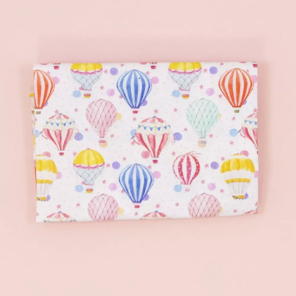 Clearance Tela Globos Aerostáticos 50x30cm Telas, Sedas Y Fieltro