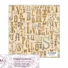 Online Tela para Decoración #30 Abecedario / Letras vintage 50x100cm. Dayka Telas, Sedas Y Fieltro