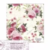 Best Tela para Decoración #16 Flores rosas con escritos 50x100cm. Dayka Telas, Sedas Y Fieltro