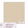 Tela para Decoración #43 Lunares fondo beige 50x100cm. Dayka Telas, Sedas Y Fieltro