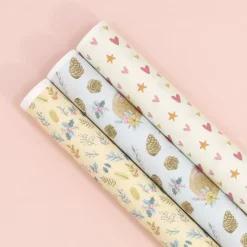 Outlet Tela Para Encuadernar Ambiente de Diciembre All You Need Is Christmas 34x49cm Navidad