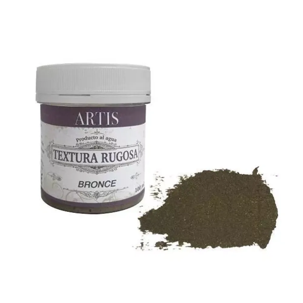 New Textura Rugosa Bronce Artis Cromática Dayka 100ml Gessos Y Estucos