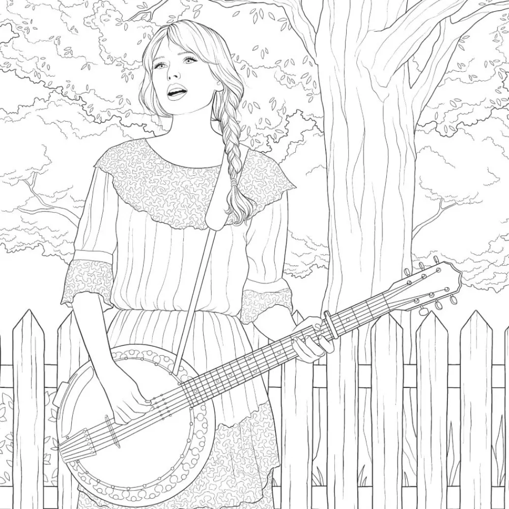 New The Eras of Taylor Swift Unofficial Coloring and Creativity Book Infantil|Colorear