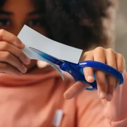 Clearance Tijeras Big Kids Zurdos Azul Degradado 15 cm Herramientas De Corte