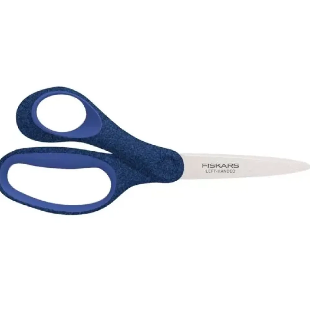 Discount Tijeras School Azules Para Zurdos 18cm Herramientas De Corte