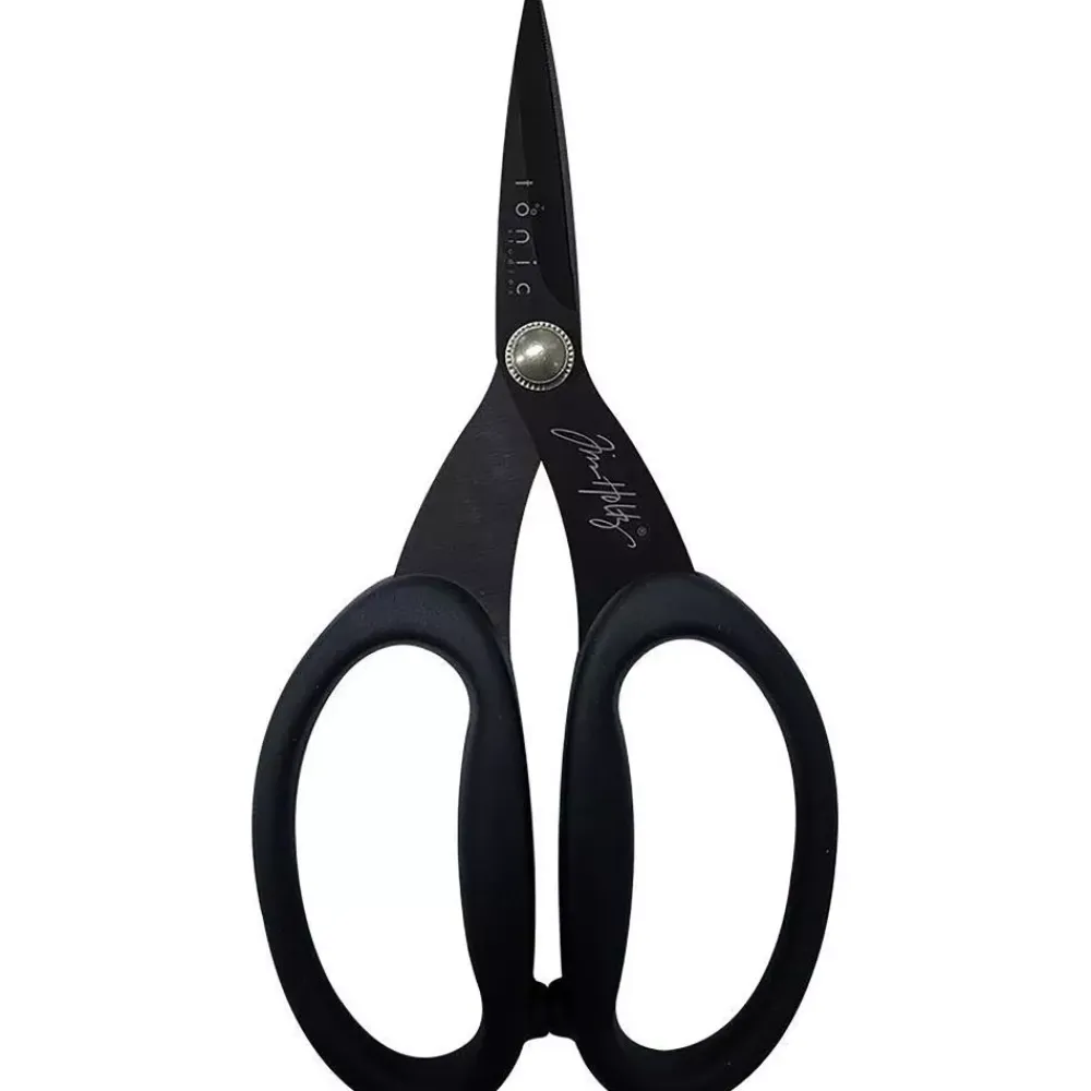 Tijeras Tim Holtz 17 cm. Nuevo diseño en color negro Herramientas De Corte