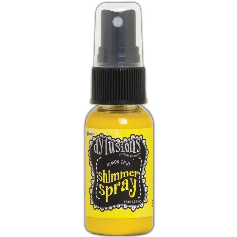 Discount Tinta Spray Dylusions Shimmer Lemon Zest 29ml Pinturas Acrílicas