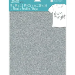 Discount Transfer Para Tela Glitter Silver Jolee's Boutique Silhouette