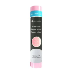 Hot Transfer para tela Smooth Rosa Claro 12" Silhouette