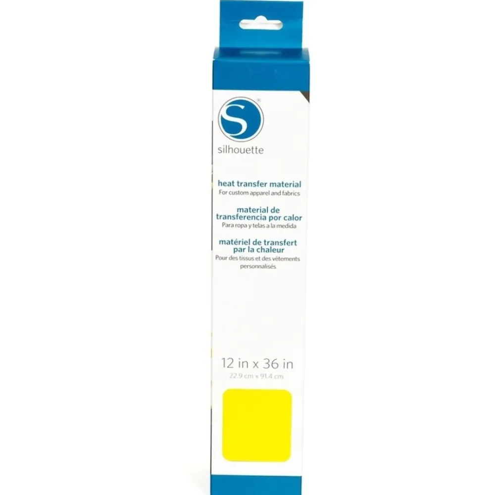 Clearance Transfer para tela Smooth Amarillo Limón 12" Silhouette