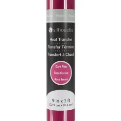 Hot Transfer para tela Terciopelo Rosa Oscuro 9" Silhouette