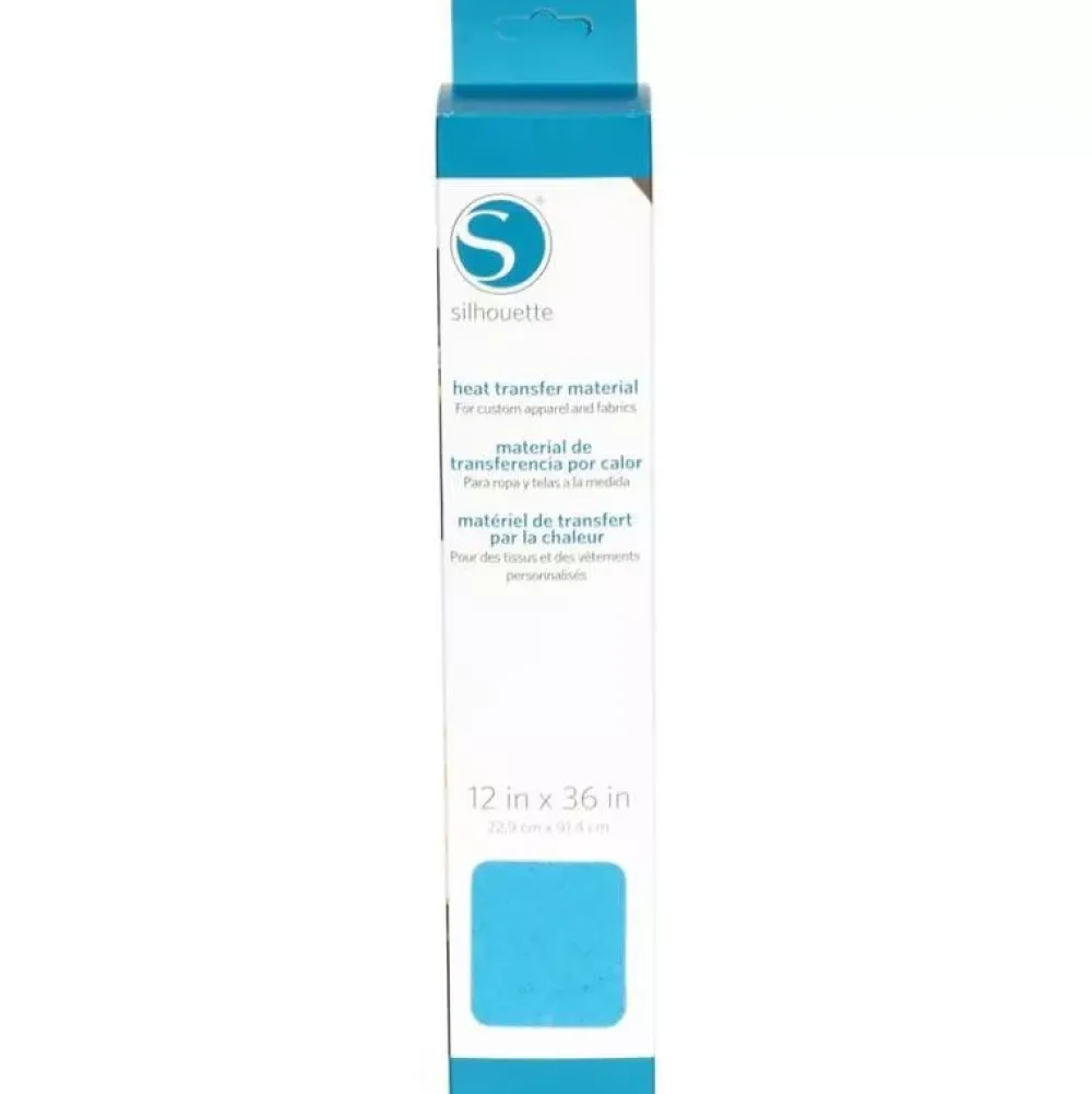 Sale Transfer Para Tela Terciopelo Azul Claro 9" Silhouette