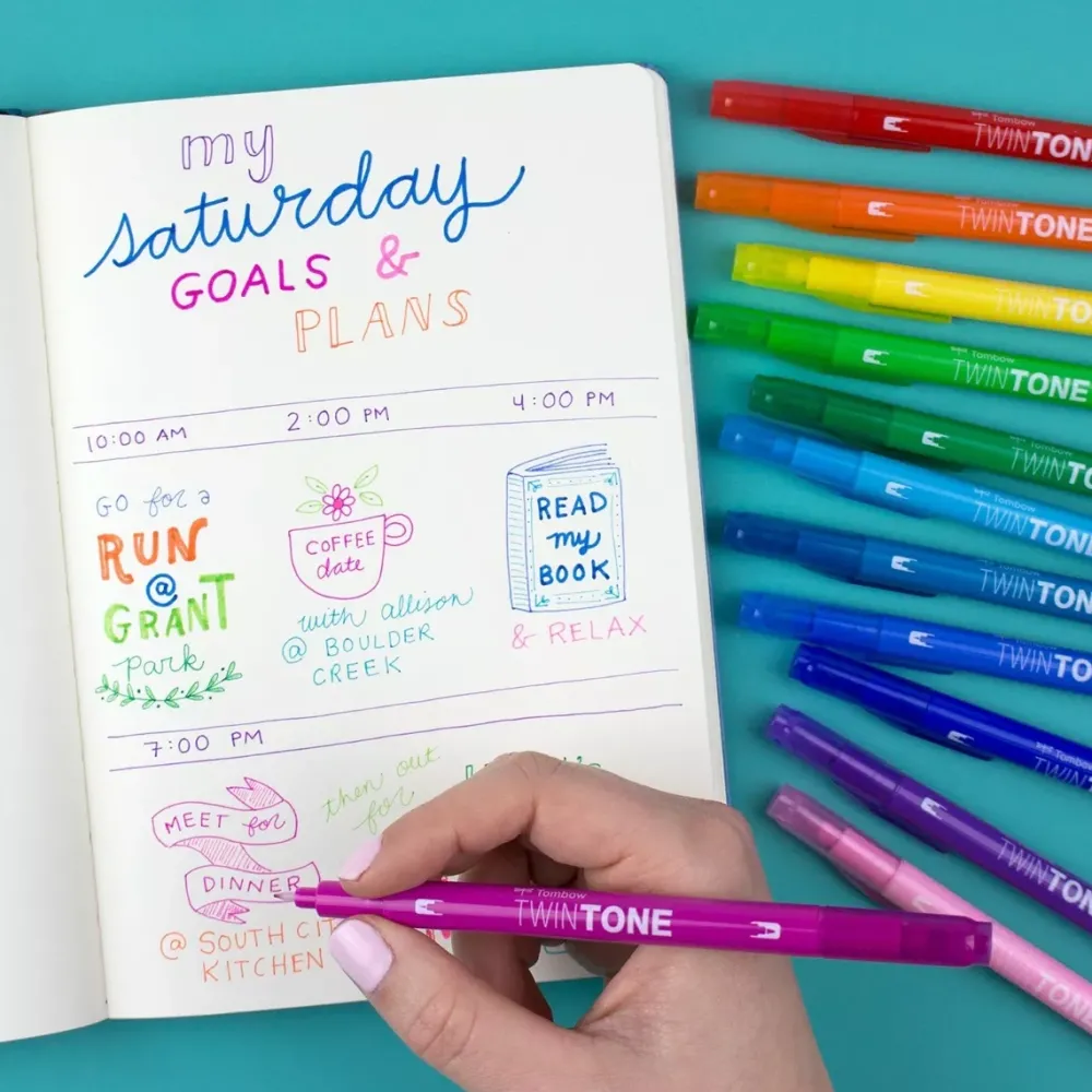 Travel Journal Set Rotuladores