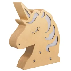Outlet Unicornio luminoso de papel maché Cartón Y Papel Maché