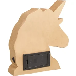 Outlet Unicornio luminoso de papel maché Cartón Y Papel Maché