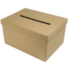 New Urna de Madera Rectangular 30x21cm Organización