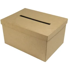 New Urna de Madera Rectangular 30x21cm Organización