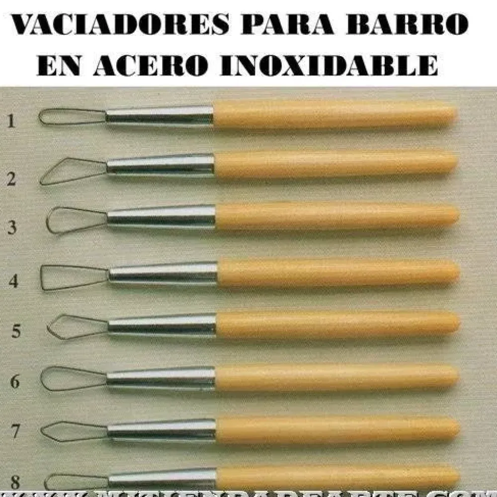 Online Vaciadores para barro REF/301 Reig Herramientas Para Modelado|Pastas Moldeables